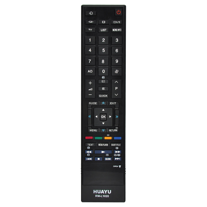 HUAYU KL RM-L1028 3D TOSHIBA LCD-LED TV KUMANDA BLİSTERLİ (4767)