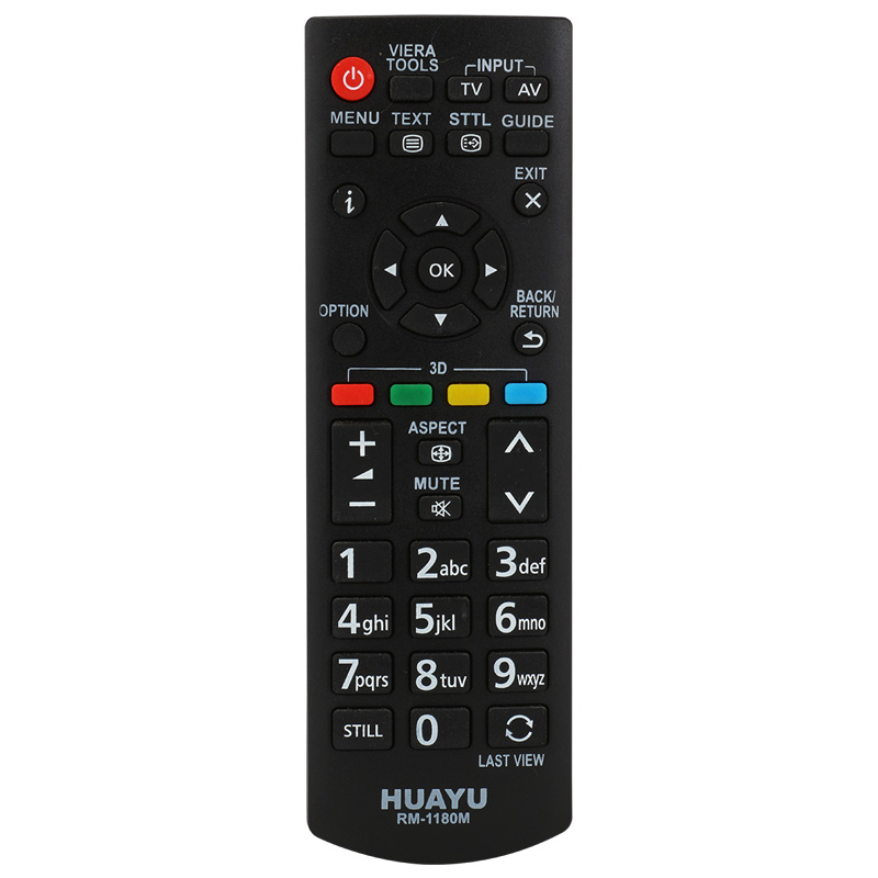 HUAYU KL PANASONIC RM-1180M LCD-LED TV KUMANDA BLİSTERLİ (4767)