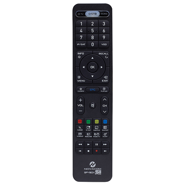 NOVACOM SPYBOX S11 4K HD ORJİNAL UYDU KUMANDASI (17213=17256) (4767)