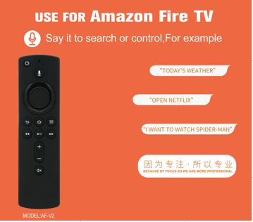 HUAYU KR AMAZON FIRE TV AF-V2 MEDIA OYNATICI KUMANDASI (4767)