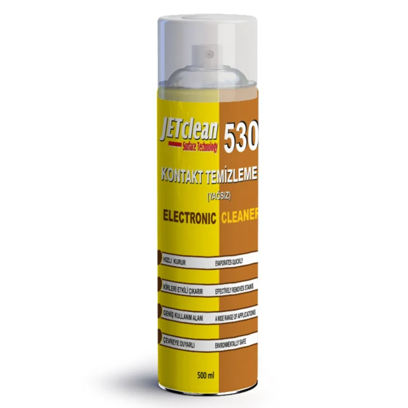 JETCLEAN 530 500 ML KONTAK YAĞSIZ SPREY (4767)