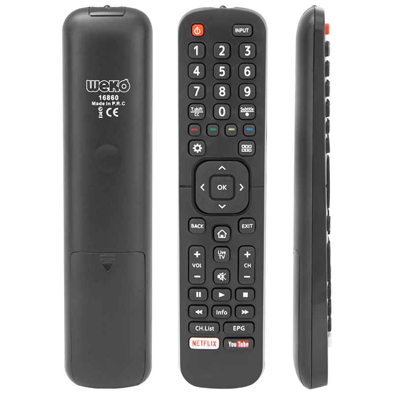 HISENSE RM-L1335 PLUS NETFLIX-YOUTUBE TUŞLU LCD-LED TV KUMANDA (4767)
