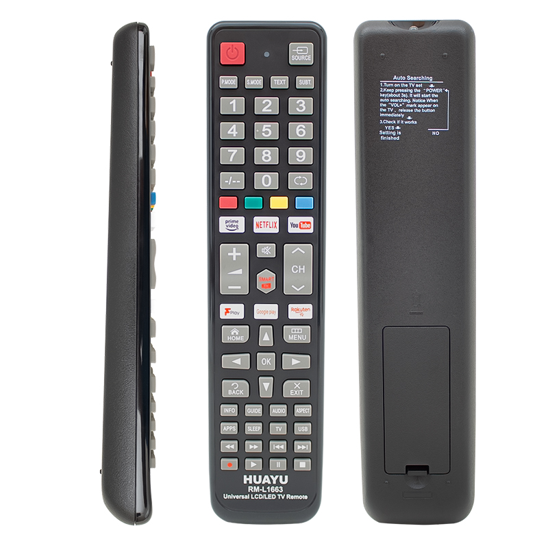 HUAYU KL RM-L1663 NETFLIX-YOUTUBE-GOOGLE PLAY TUŞLU UNIVERSAL LCD LED TV KUMANDA (4767)