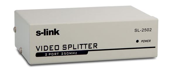 2 PORT VGA SPLITTER DAĞITICI 250MHZ - 1920X1080 SL-2502 (4767)