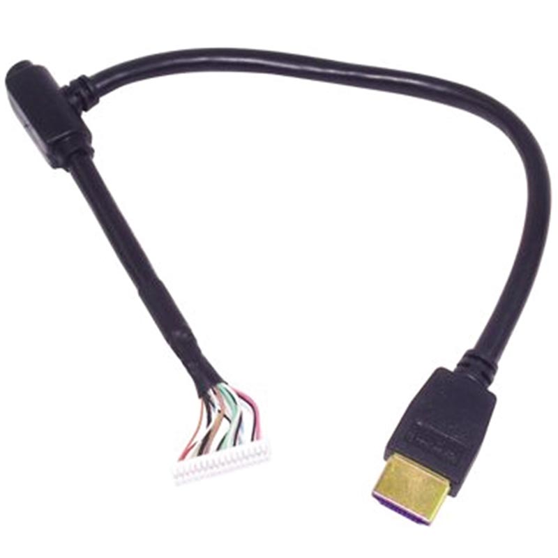HDMI ŞASE KABLOLU (MİNİ HDLER İÇİN KIRILAN UÇ)  16 PİNLİ (4767)