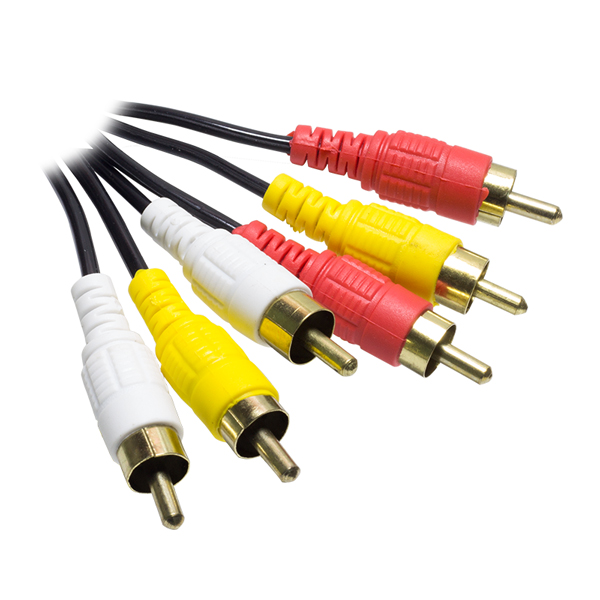 3 RCA + 3 RCA 1.5 METRE STANDART RCA KABLO POŞETLİ (4767)