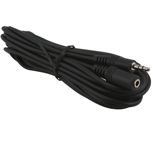 ELEKTROMER 5758 3.5 MM STEREO ERKEK/DİŞİ 5 METRE UZATMA KABLO (4767)
