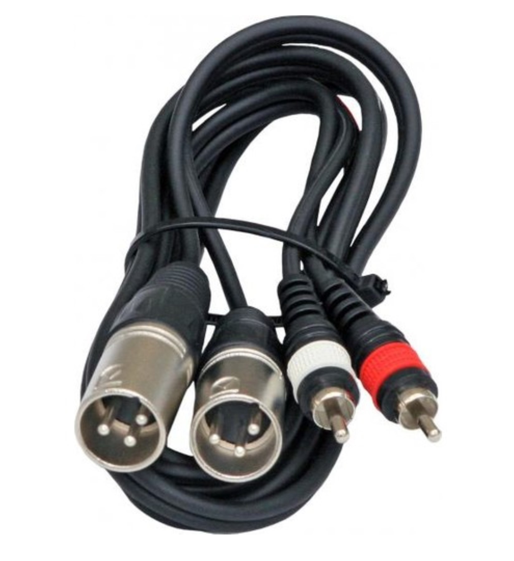 2 XLR DİŞİ 2 RCA ERKEK 3 METRE KABLO (4767)