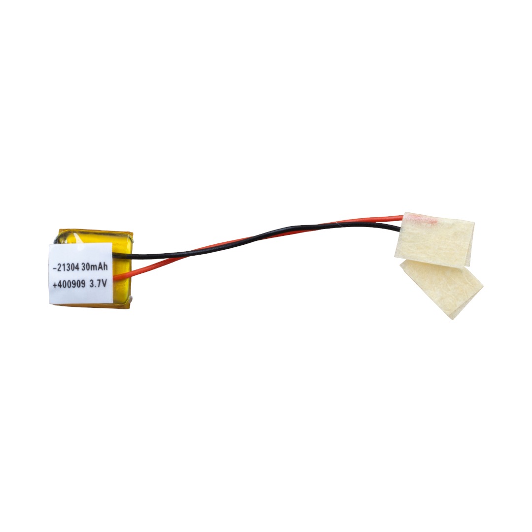3.7 VOLT 30 MAH LİTYUM POLİMER PİL SOKETSİZ (4767)