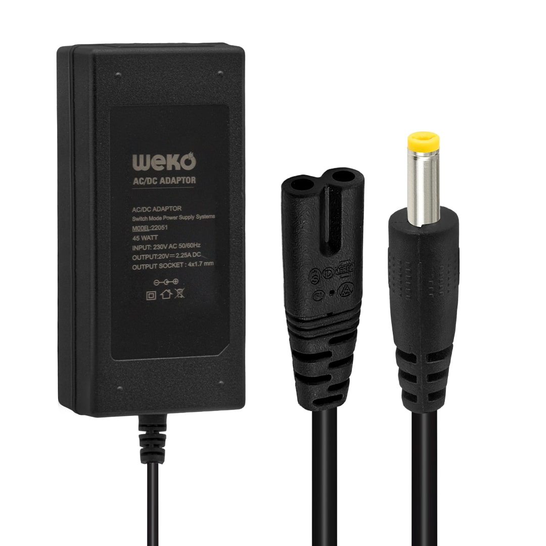 20 VOLT 2.25 AMPER 4.0X1.7MM UÇLU NOTEBOOK ADAPTÖR YERLİ ÜRETİM (4767)