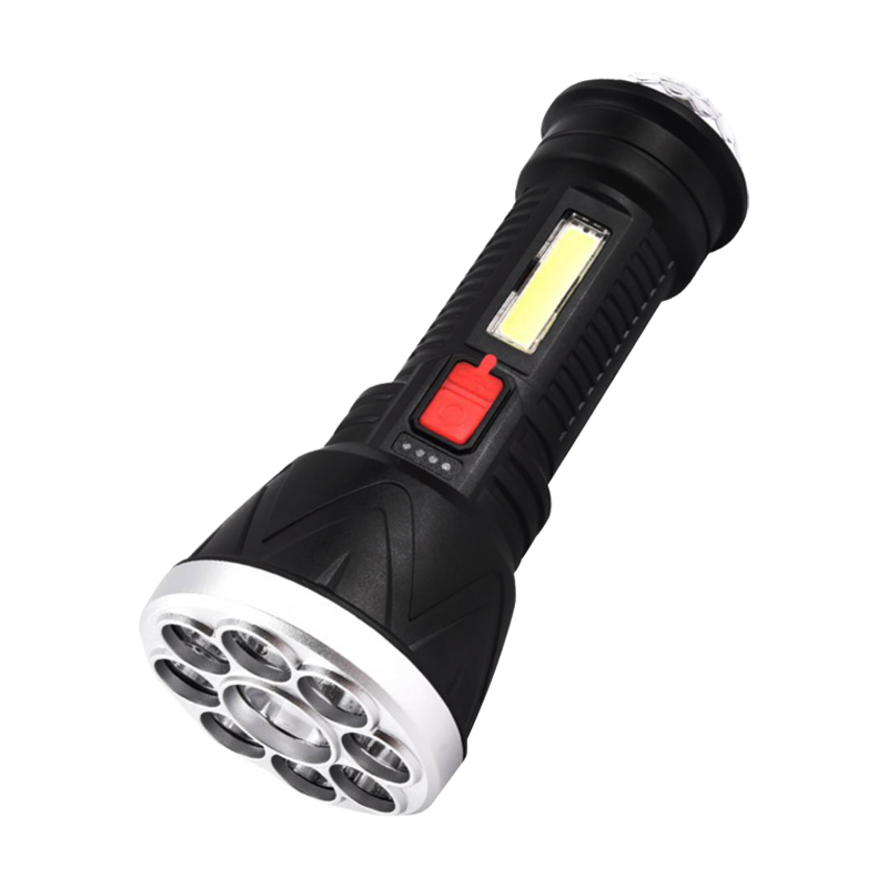 CL-W09 9+1 LEDLİ + MİNİ DİSKO TOPLU ŞARJLI EL FENERİ (4767)