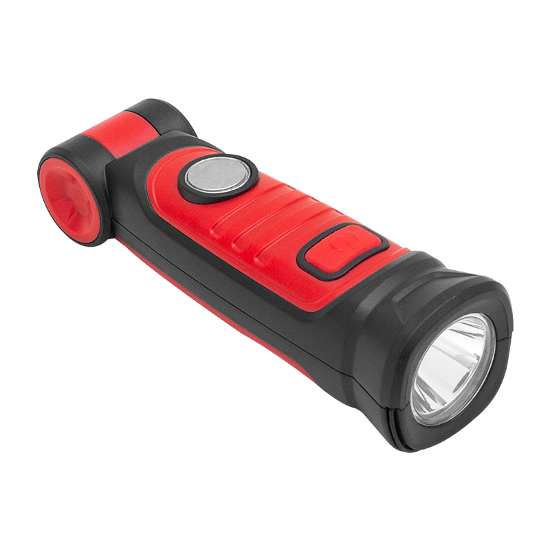 LED+COB IŞIK ÇOK FONKSİYONLU PİLLİ (3*AAA) EL FENERİ (4767)