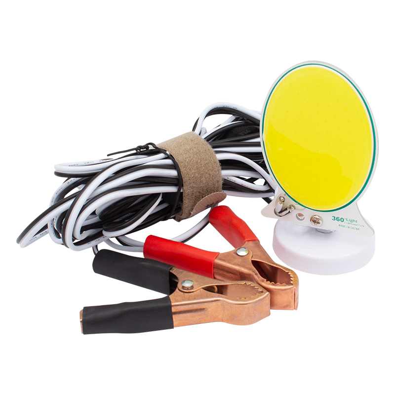 TM-24 COB LEDLİ 13 WATT AKÜ MAŞALI 4 METRE KABLOLU TAŞINABİLİR SEYYAR PANEL LAMBA (4767)