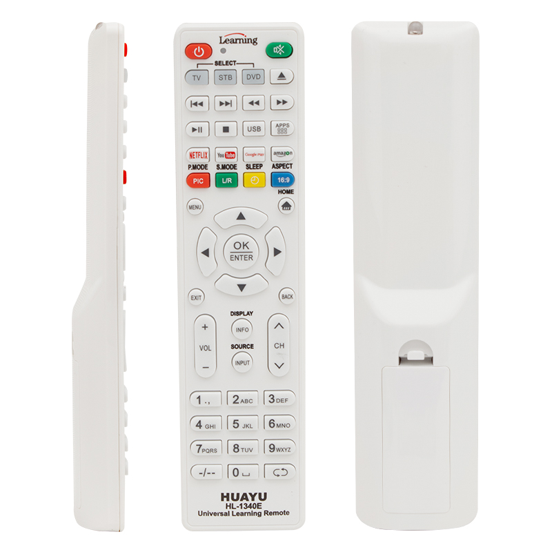 HUAYU KL HL-1340E NETFLIX-YOUTUBE-AMAZON TUŞLU TV/LCD/UYDU/DVD ÖĞRENEBİLEN BLİSTERLİ AKILLI KUMANDA (4767)