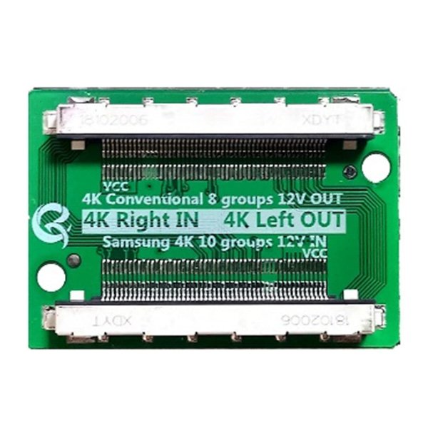 LCD PANEL FLEXİ REPAİR KART 4K RİGHT İN 4K LEFT OUT LVDS TO LVDS QK0822A (4767)