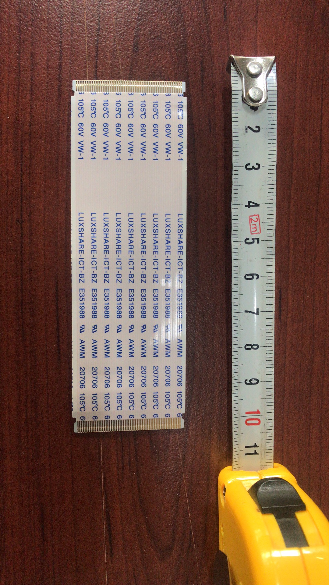 T-CON ANAKART 10 CM FLEXİ KABLO 60 PIN AWM 20706 105C 60V VW-1 E351988 (4767)