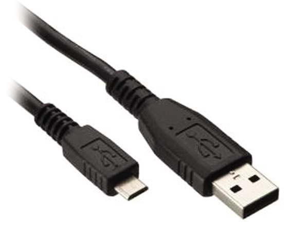 USB TO MİCRO USB SİYAH 1 METRE KABLO (4767)