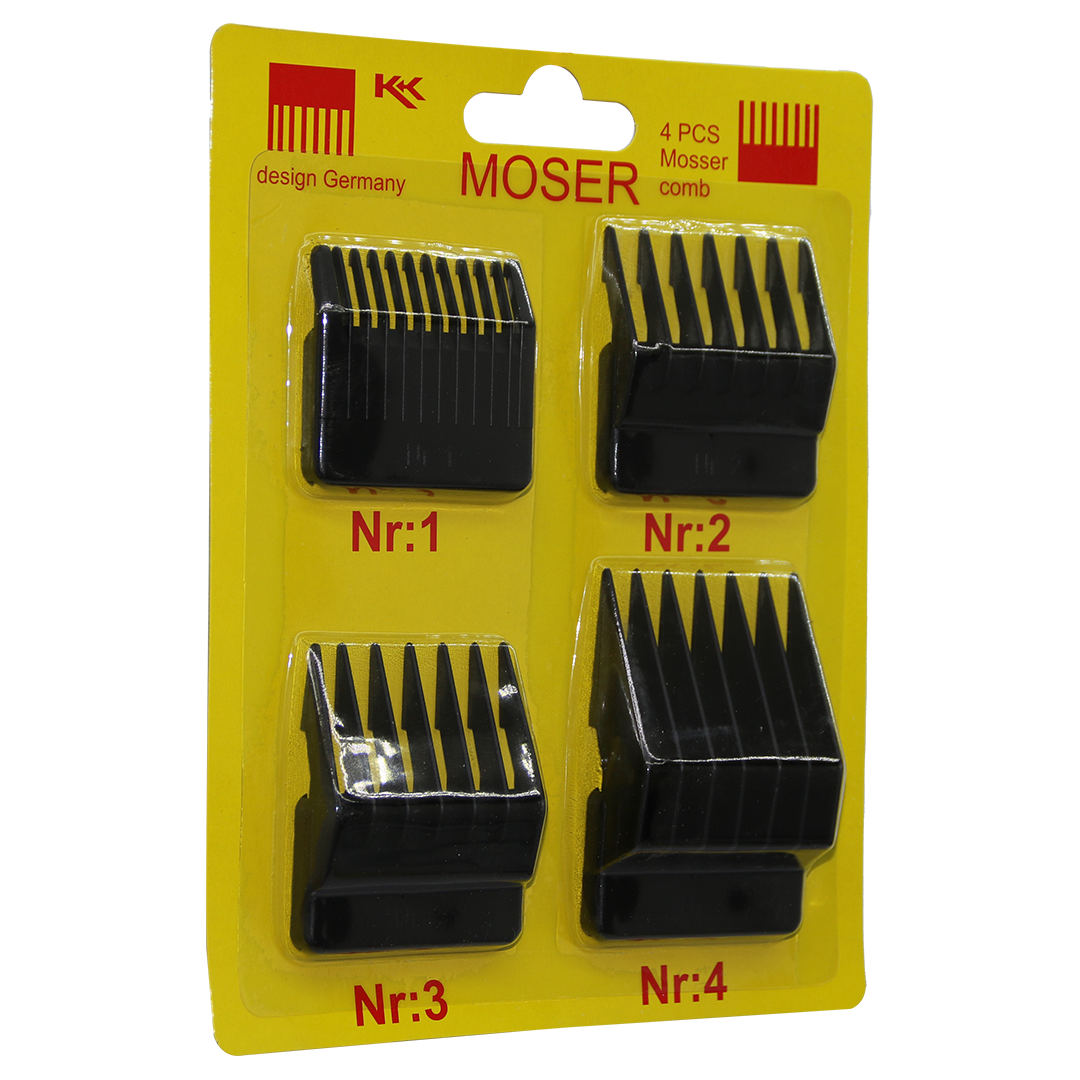 MOSER 4 PARÇA  MAKİNE TARAK SET (4767)