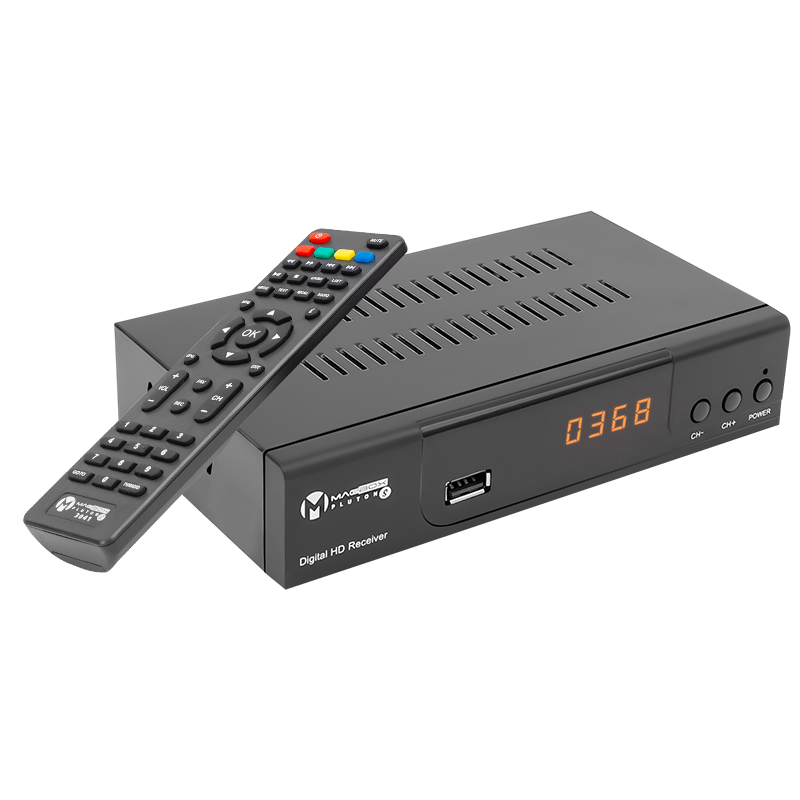 MAGBOX PLUTON S YENİ MODEL KASALI FULL HD UYDU ALICISI TKGSLİ (SCART+HD) HDMI KABLO DAHİL (4767)