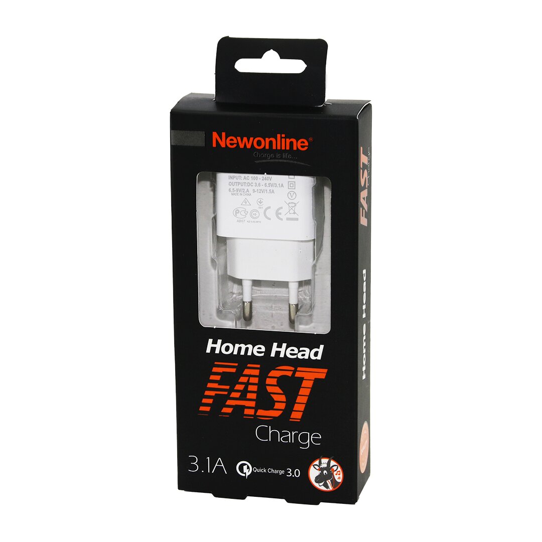 3.1A HIZLI USB EV ŞARJ USB BAŞLIK NW-SMS-HEAD4 (4767)