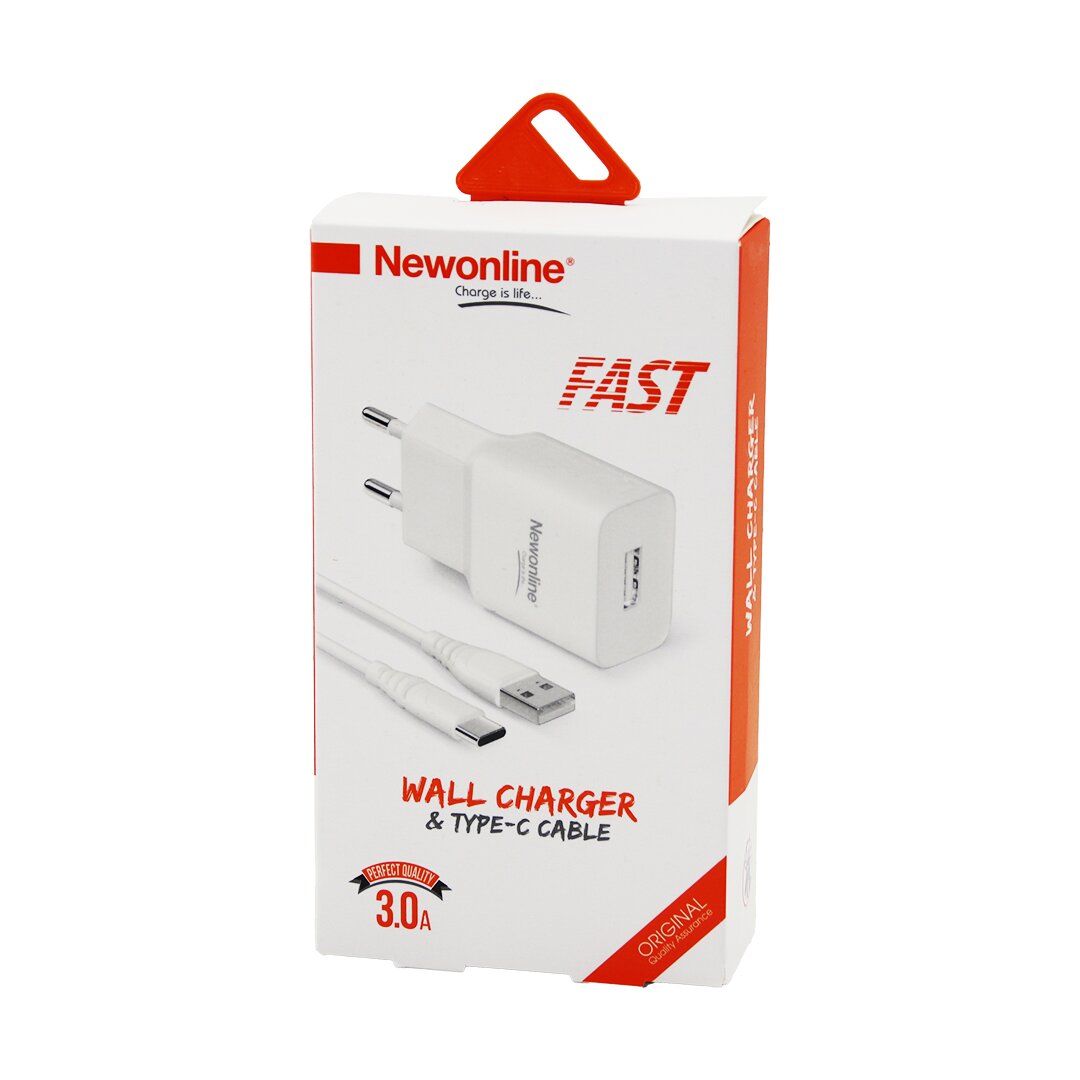 USB - TYPE-C EV BAŞLIK - KABLO SET HIZLI 3.0A NW-USBTOC-SET (4767)