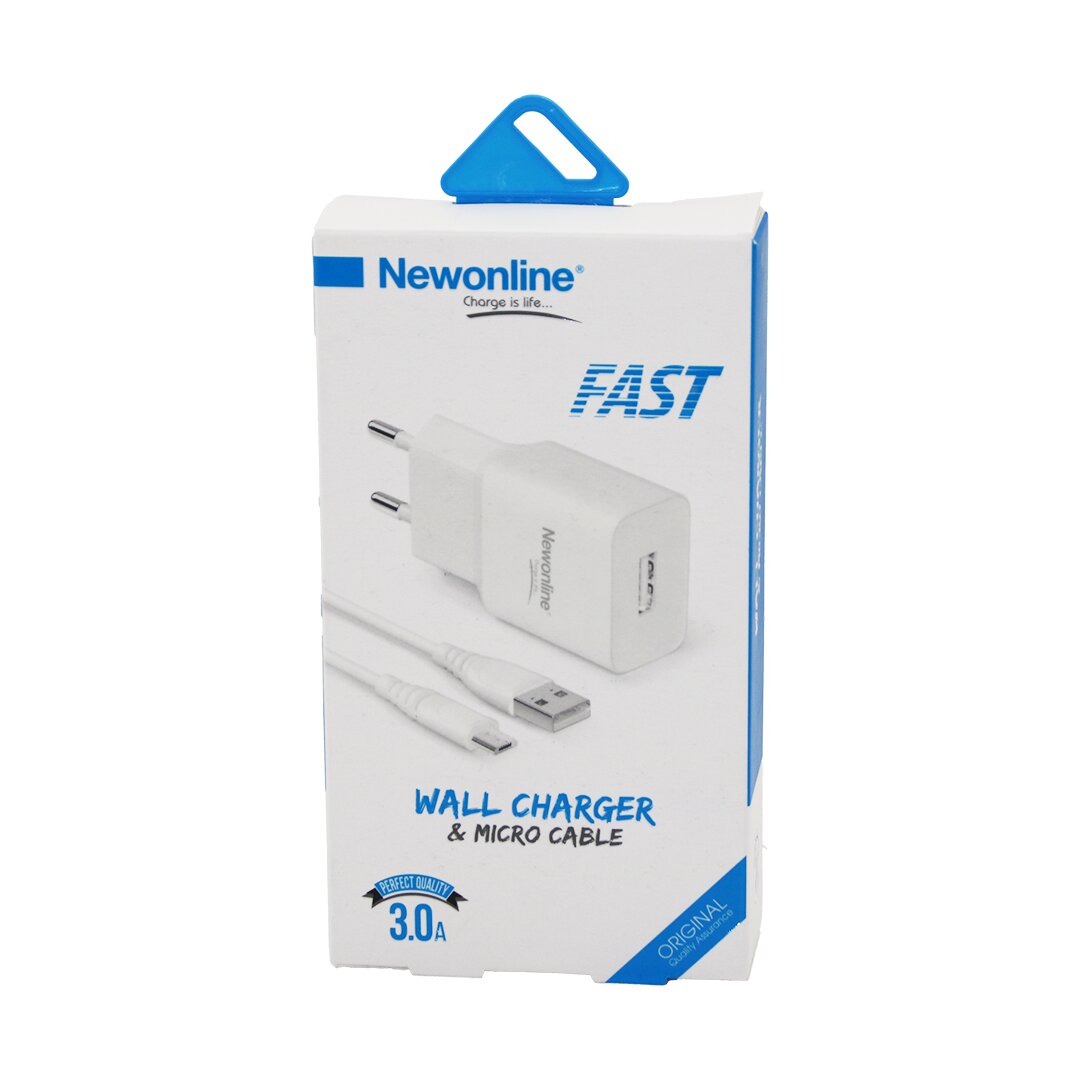 USB - MİKRO EV BAŞLIK - KABLO SET HIZLI 3.0A NW-USBTOM-SET (4767)