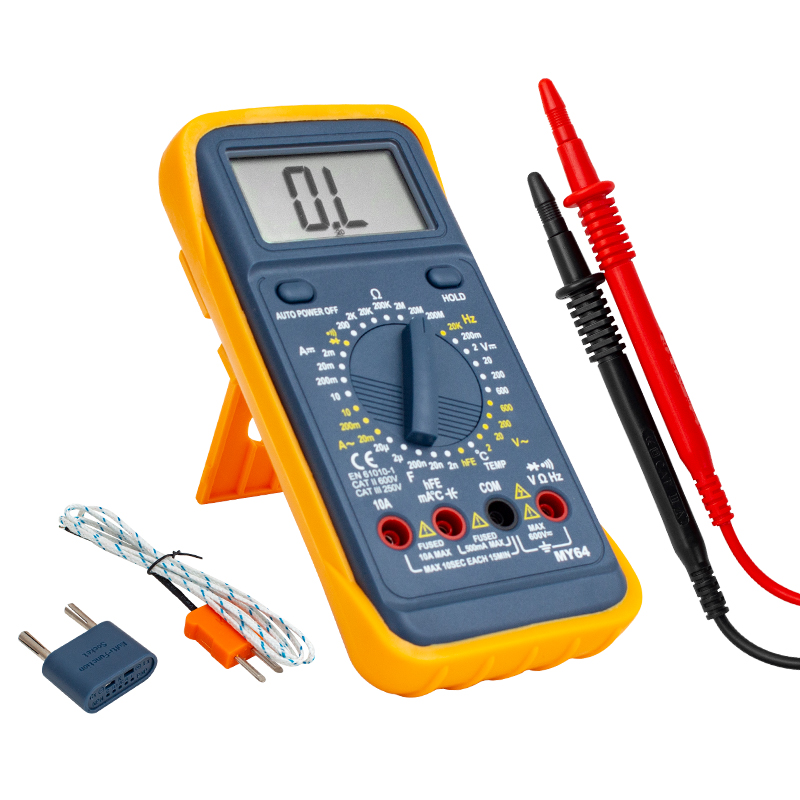 MY-64 MULTİMETRE DIGITAL ÖLÇÜ ALETİ (4767)