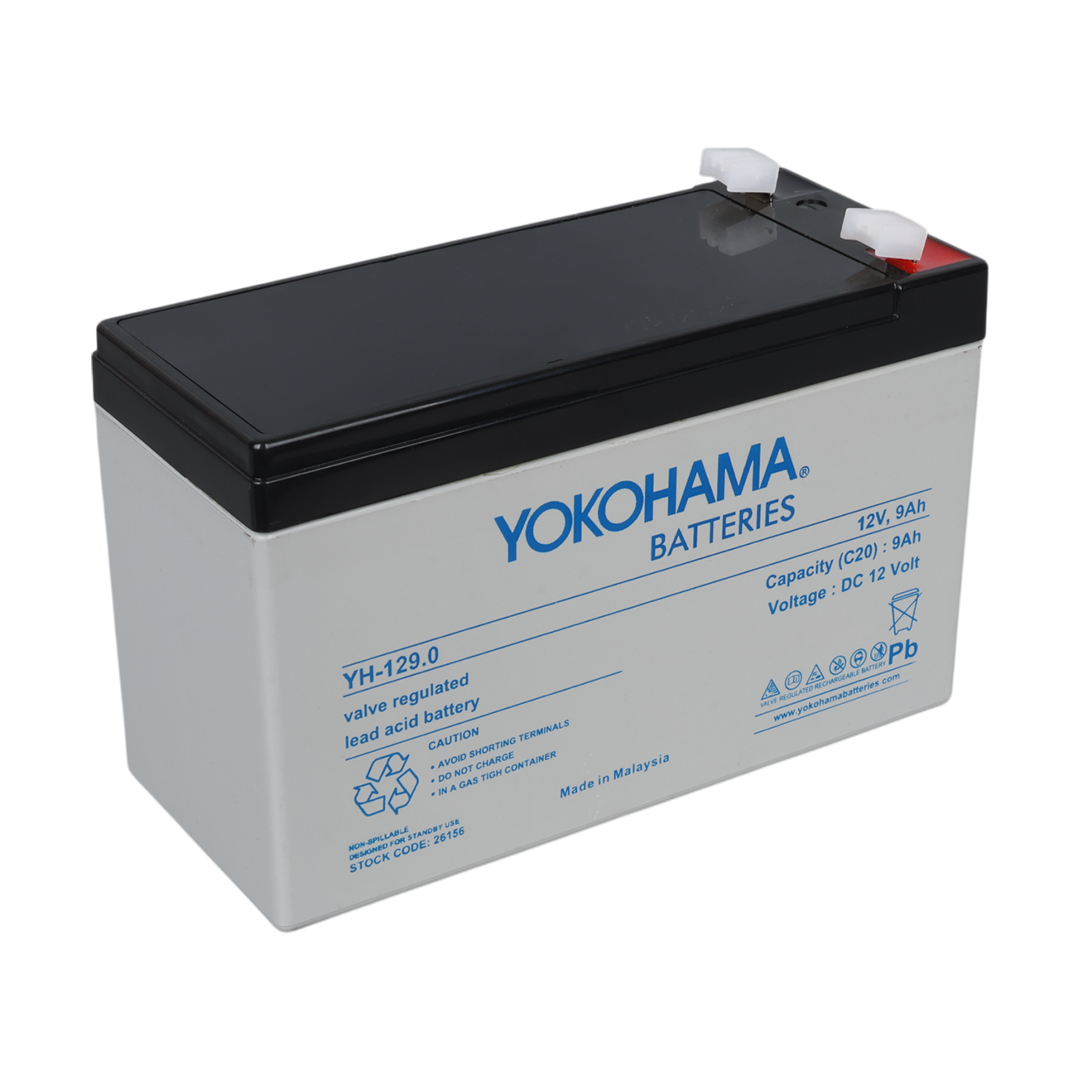 YOKOHAMA YH-129.0 12 VOLT - 9 AMPER AKÜ (150 X 65 X 90 MM) (4767)