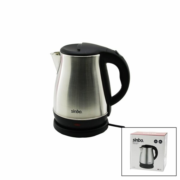ÇELİK  KETTLE SU ISITICISI KABLOSUZ KULLANIM  1.8LT  360° DÖNEBİLME OTOMATİK KAPANMA SK-8028 (4767)