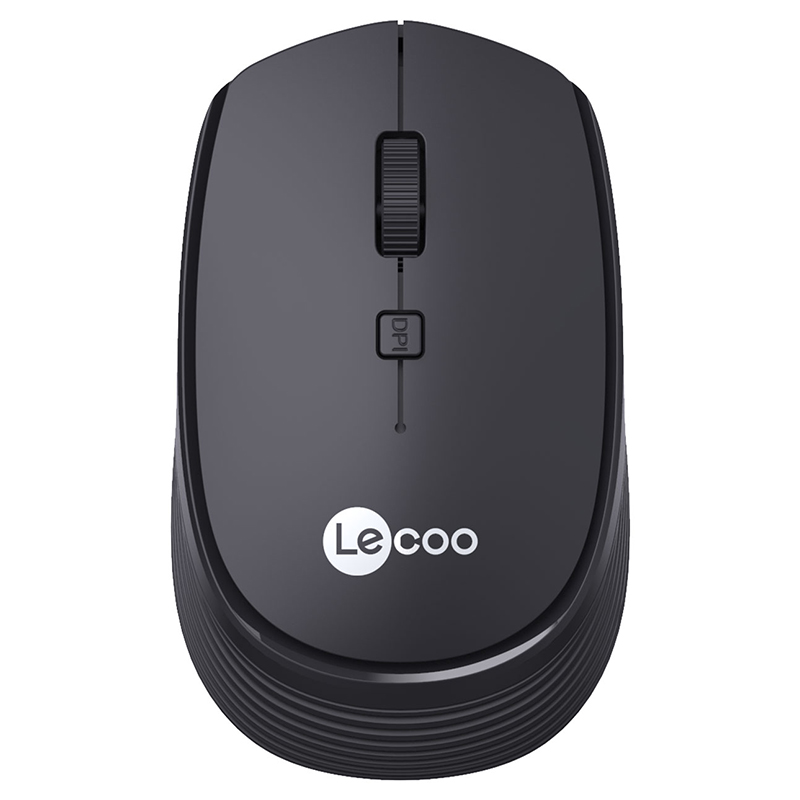 LENOVO LECOO WS202 1600 DPI 4 TUŞLU SİYAH KABLOSUZ MOUSE (4767)