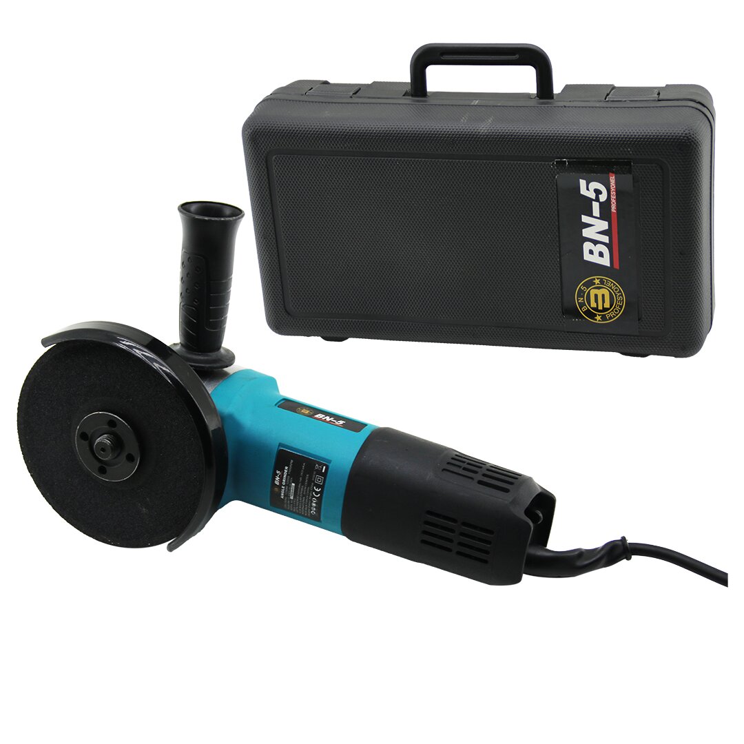ANGEL GRINDER SPRAL TAŞLAMA - POLİSAJ ZIMPARA 1200W 125MM - 11000RPM BN-118 (4767)