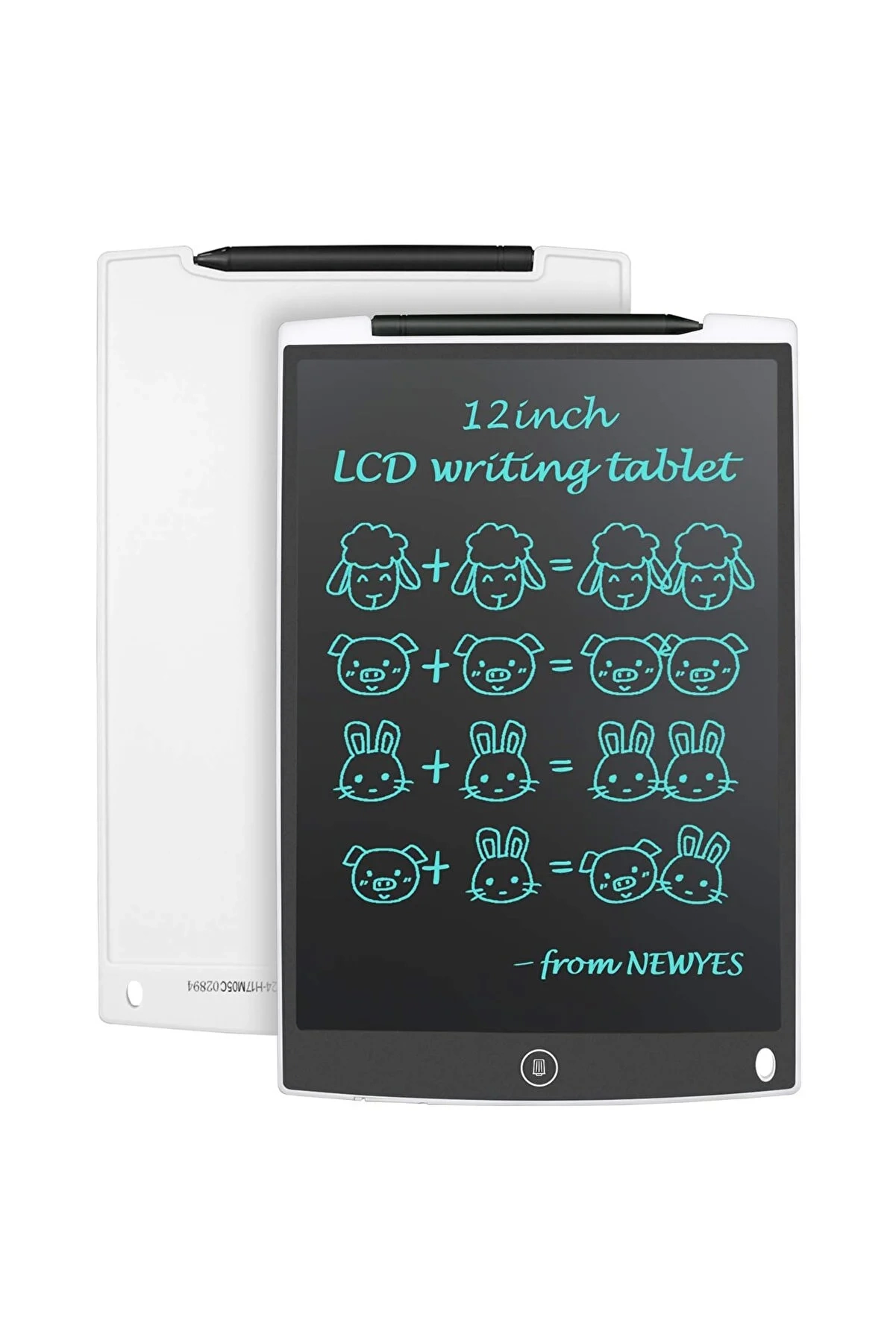 12 Inc Writing Lcd Grafik Dijital Kalemli Çizim Tableti Yazı Tahta Not Yazma Eğitim Tableti