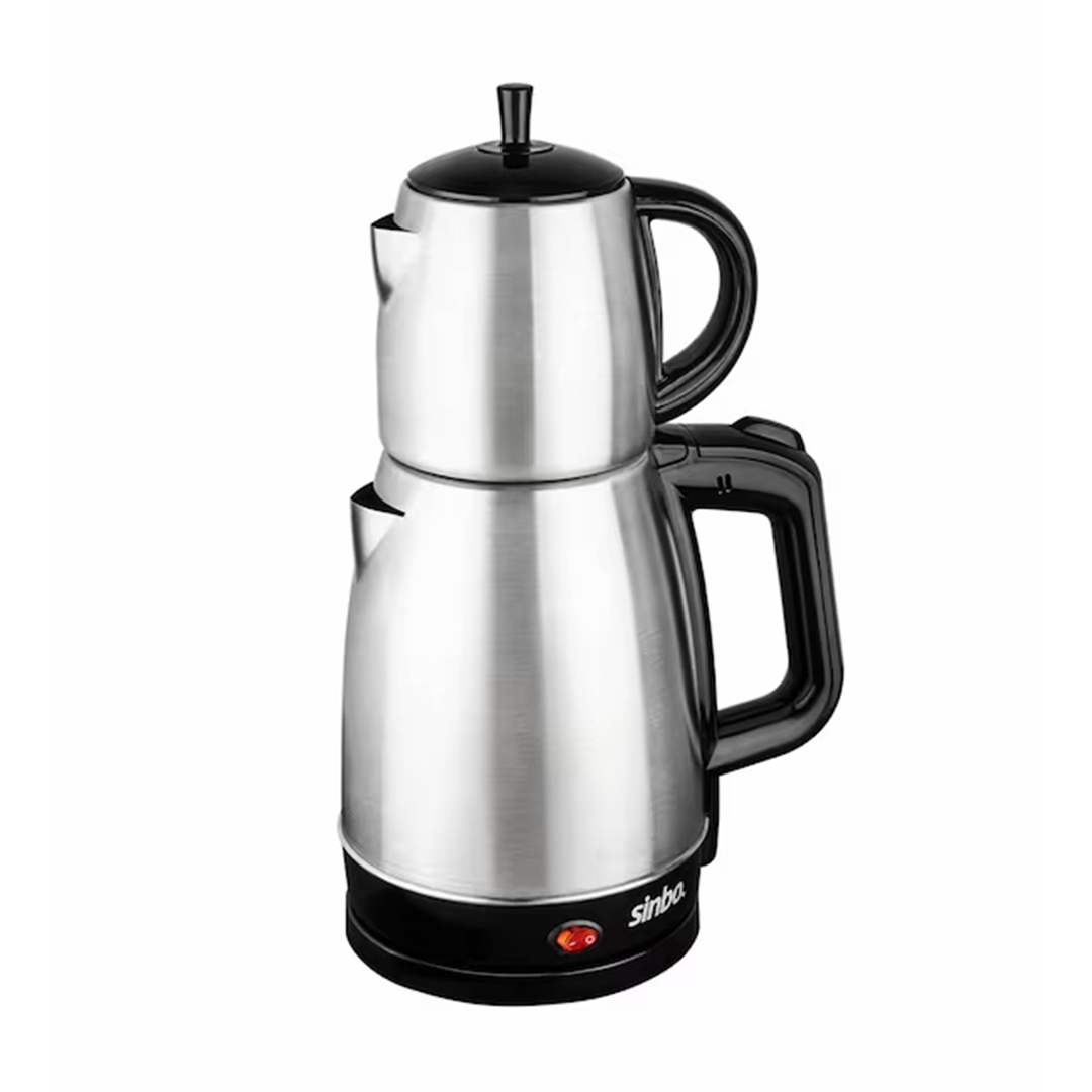 SİNBO STM-5831 ELEKTRİKLİ ÇELİK ÇAY MAKİNESİ ÇAYCI 1.7LT + 0.7LT ÇAY SÜZGEÇLİ (4767)