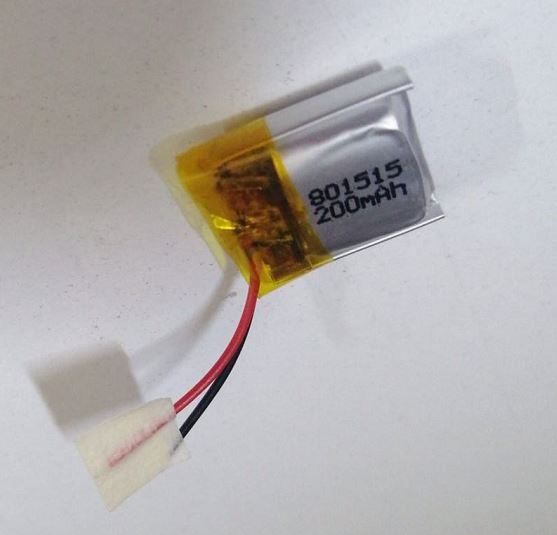 801515 3.7 VOLT 200 MAH LİTYUM POLİMER PİL (4767)