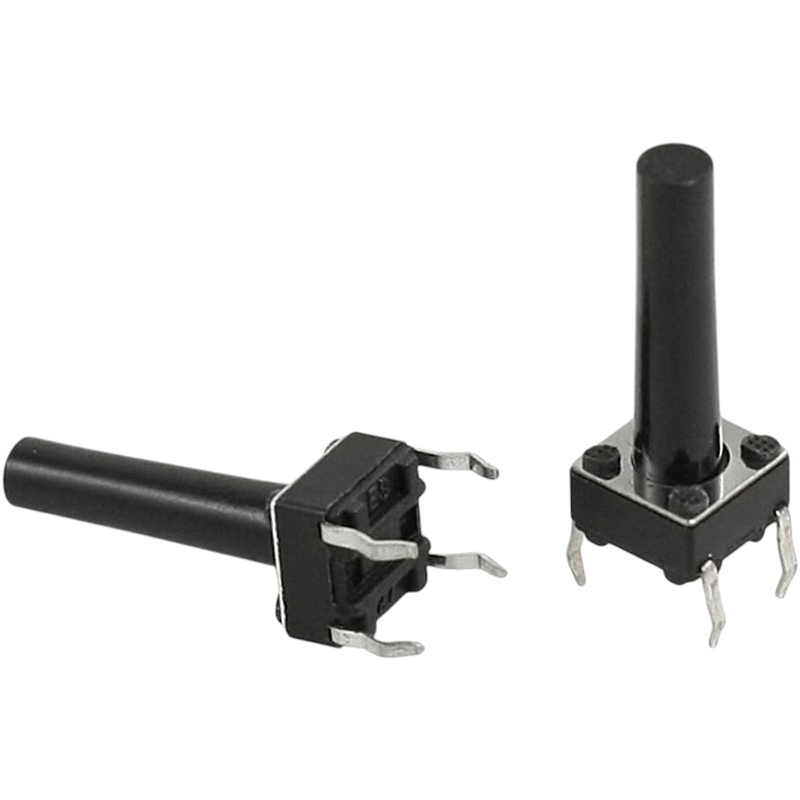 TACT SWİTCH (C-9 BUTON) 6X6X17MM (IC-200) (4767)