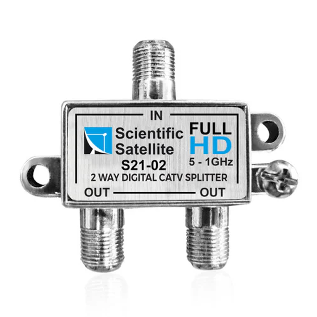 MAG S21-02 1/2 YOLLU KABLO TV SİNYAL AYIRICI SPLİTTER - 5-1000 MHZ FREKANS BÖLÜCÜ ÇOKLAYICI (4767)