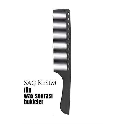 Turk Berber Kuaför Saç Kesim Bukleli Saç Fön Wax Sonrası Tarak