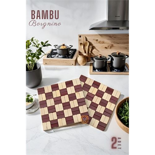 Turk Bambu Nihale 2 ADET Borgnino Design