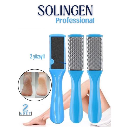 Turk Topuk Rendesi ve Törpü 2 li Set Solingen Professional