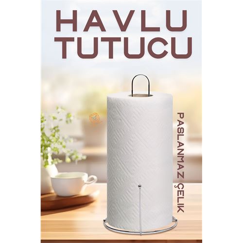 Turk Kağıt Havlu Tutucu Paslanmaz Çelik