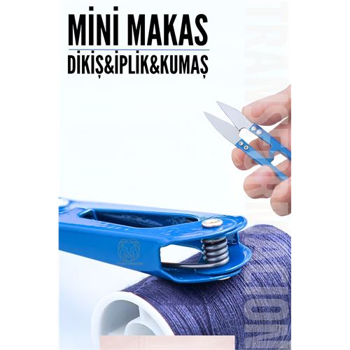 Turk Mini Dikiş Makası Kumaş İplik Makası