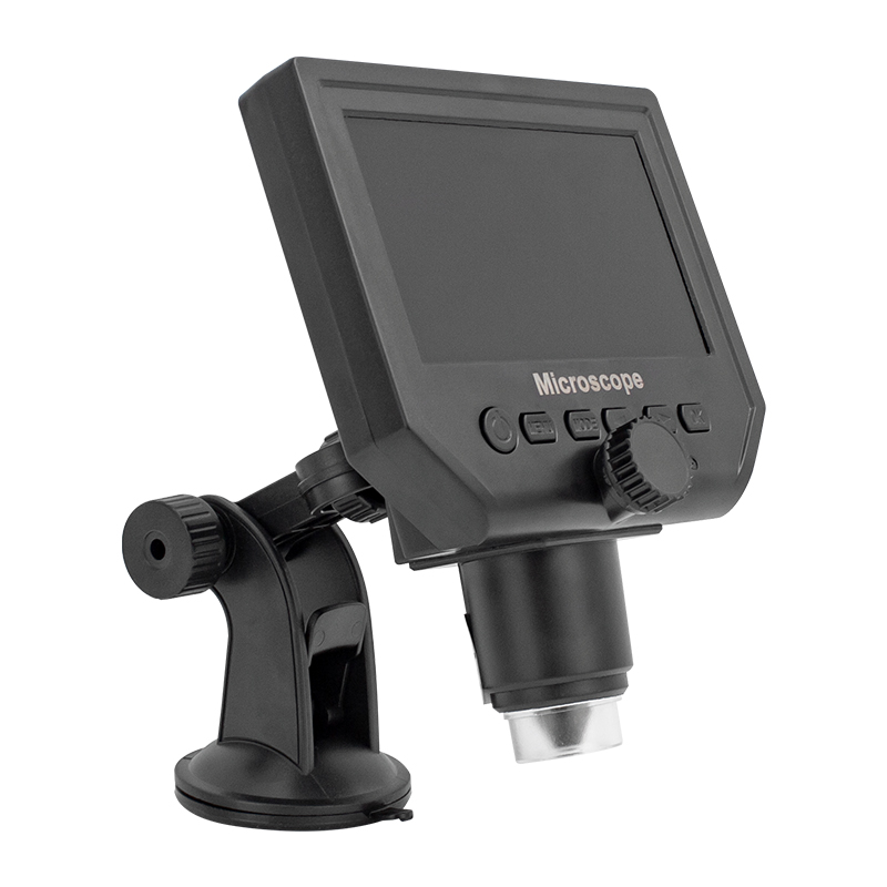4.3 LCD DIGITAL EKRANLI 3.6 MP HD TAŞINABİLİR MİKROSKOP (1-600X ZOOM-LİTYUM PİLLİ) (4767)