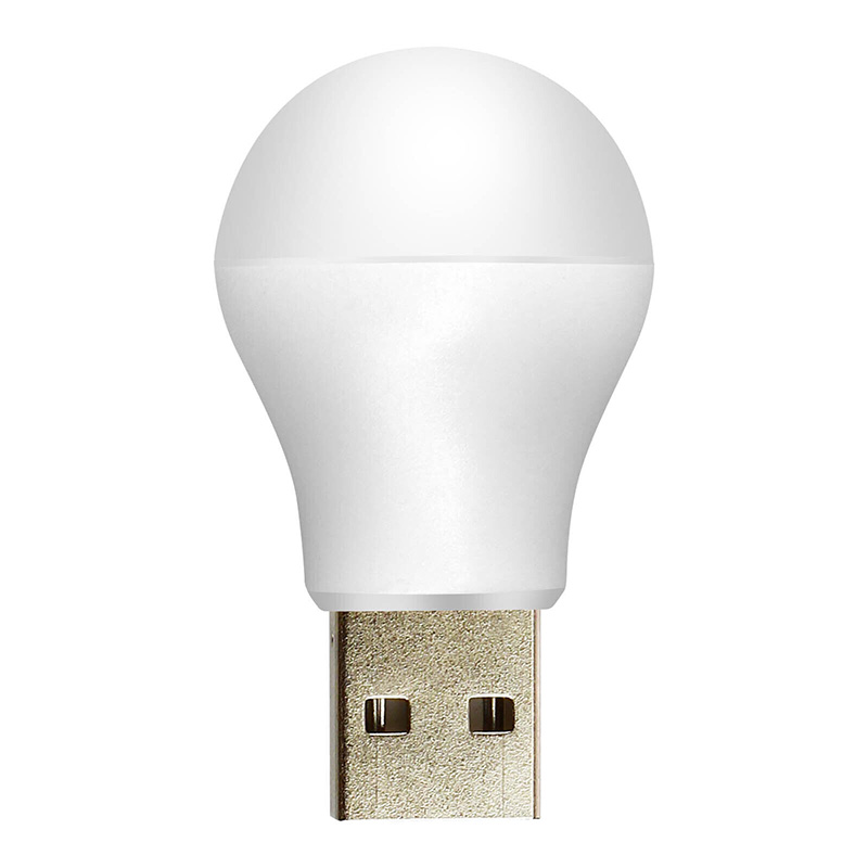 5 VOLT - 1 AMPER USB LED LAMBA BEYAZ (4767)