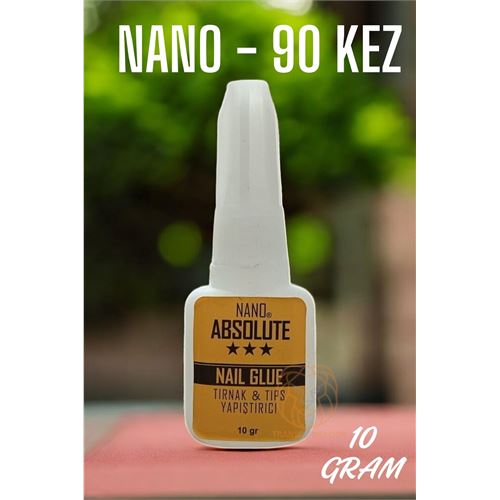 Turk Nano Takma Tırnak Yapıştırıcı Yapay Elmas Tırnak Süsü Yapıştırıcı Absolute Professional
