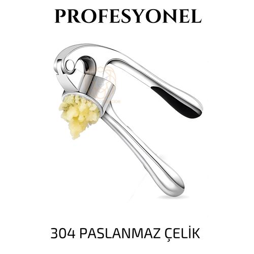 Turk Sarımsak Ezici 304 Paslanmaz Çelik Stella Classic Design