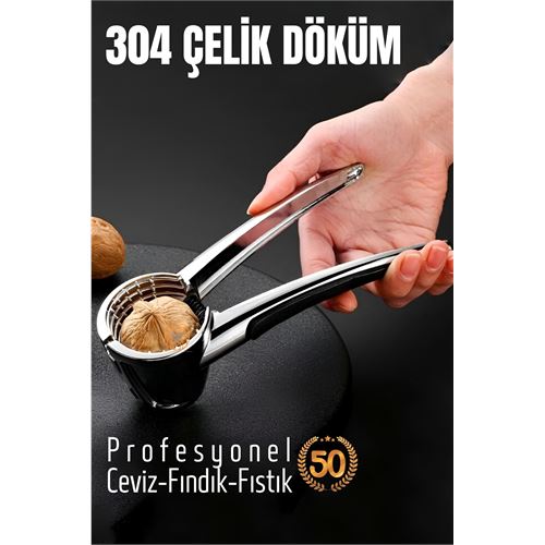 Turk Fındık ve Ceviz Kırıcı 304 Paslanmaz Çelik