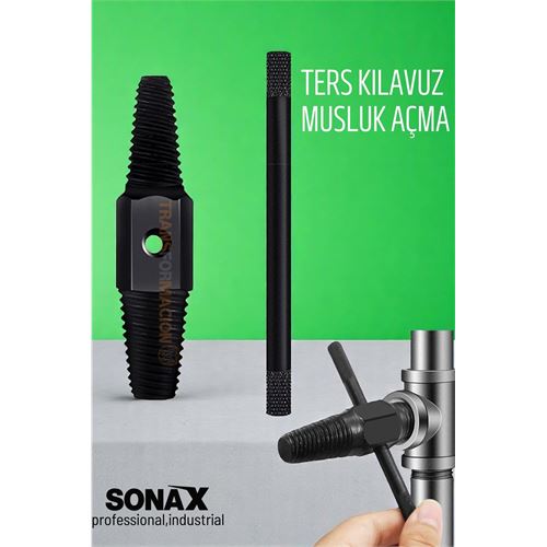 Turk Ters Kılavuz Hasarlı Musluk Boru Vana Kılavuz Seti Musluk Açma