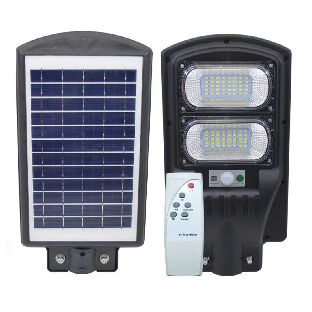 SOLAR LEDLİ KUMANDALI 100 WATT SOKAK LAMBASI (AYAĞI UNUTMA) (4767)