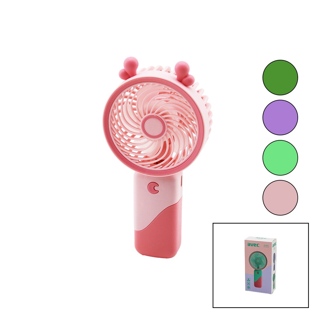 USB MİNİ FAN   ÇAP=7.7CM - Y:15CM   SABİT BAŞLIK=KULAKLI   3 KADEME HIZ  IŞIKLI   LASTİK KORDON BİLEKLİK (4767)