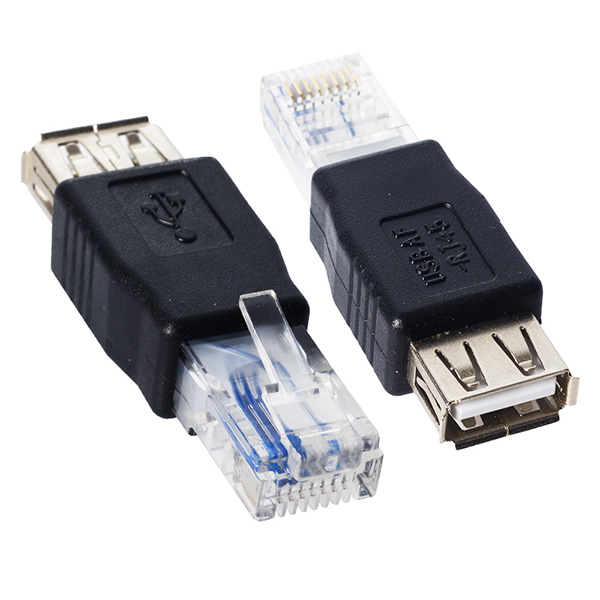 RJ 45 ERKEK USB A DİŞİ ETHERNET ÇEVİRİCİ JACK FİŞ (4767)